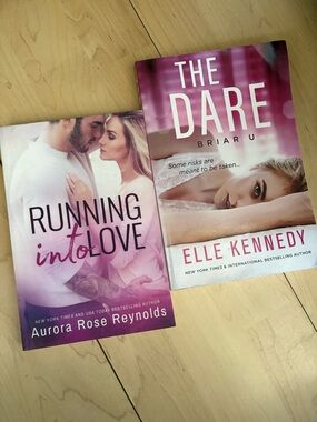Running Into Love & The Dare Paperback Romances bundle